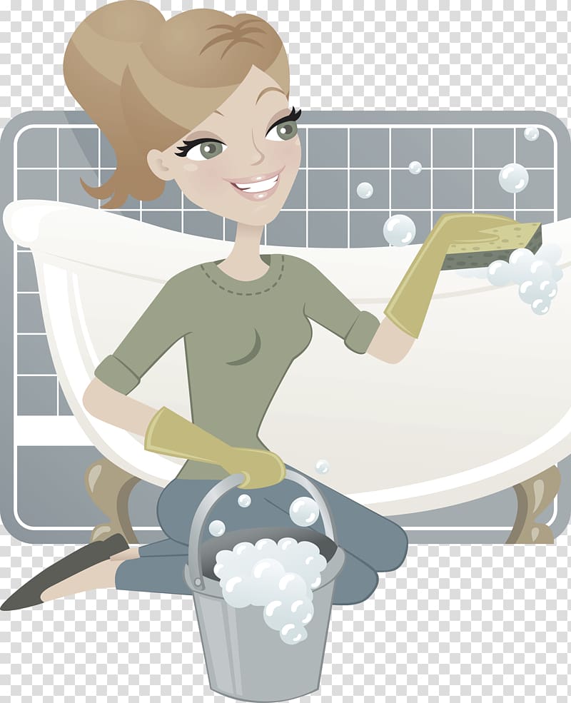 Cleaning Maid service Domestic worker , others transparent background PNG clipart