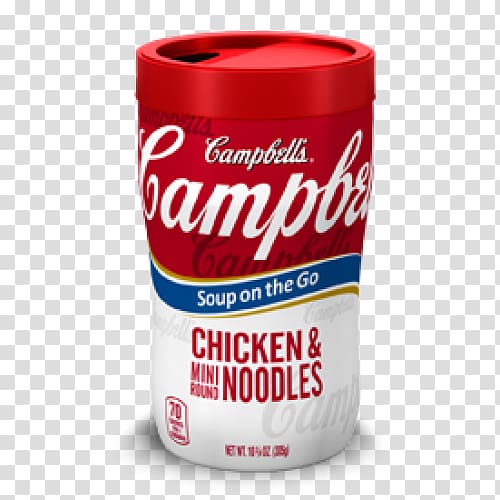 Tomato soup Campbell Soup Company Bisque Chicken soup Macaroni soup, Chicken Noodles transparent background PNG clipart