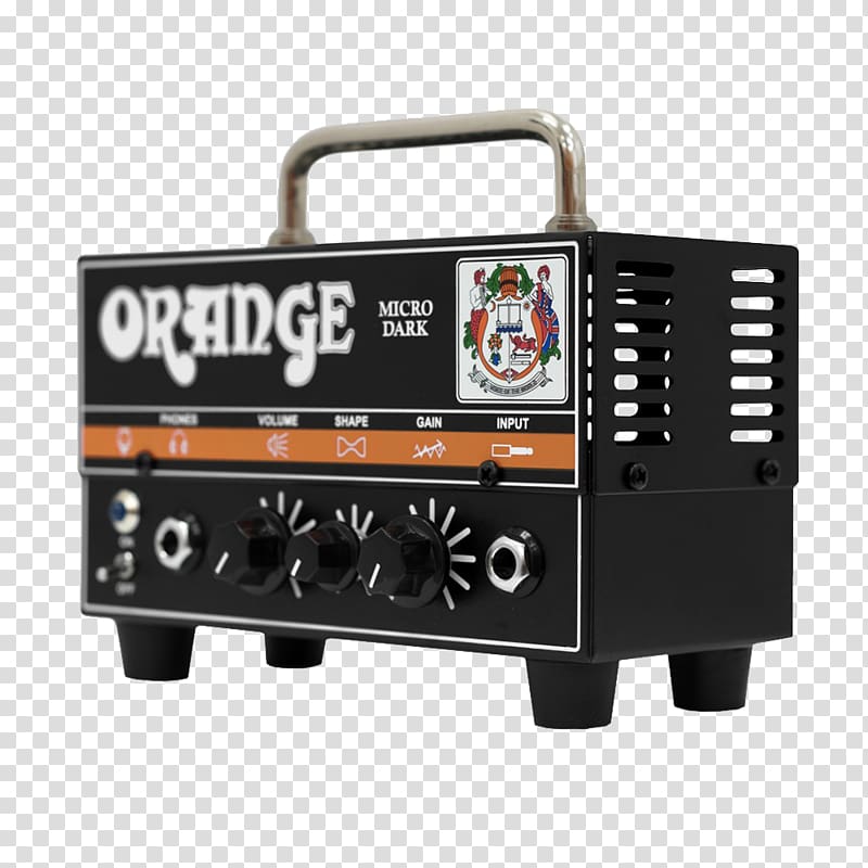 Guitar amplifier Orange Music Electronic Company Orange Micro Dark Orange Micro Terror MT20 Orange Dark Terror DA15H, guitar amp transparent background PNG clipart