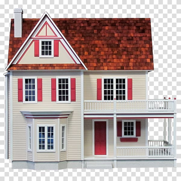 Dollhouse Toy Farmhouse Light, house transparent background PNG clipart