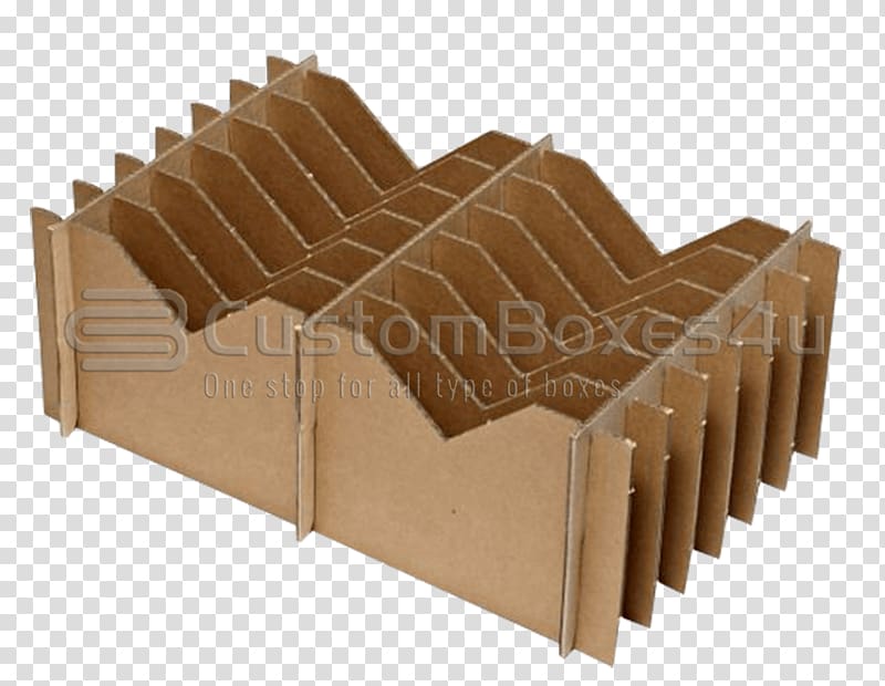 cardboard Die cutting Sticker Corrugated fiberboard, divider material transparent background PNG clipart