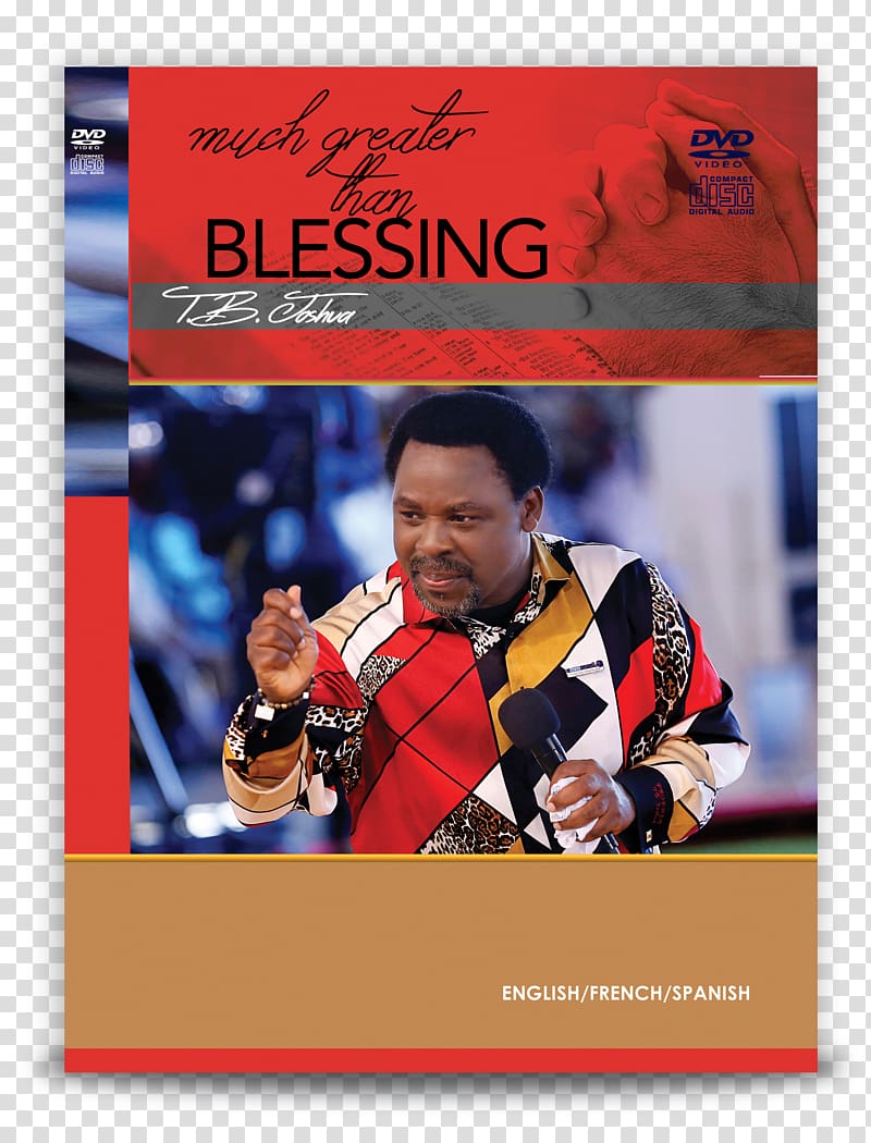 T. B. Joshua God Prophet First Epistle to the Corinthians Blessing, God transparent background PNG clipart