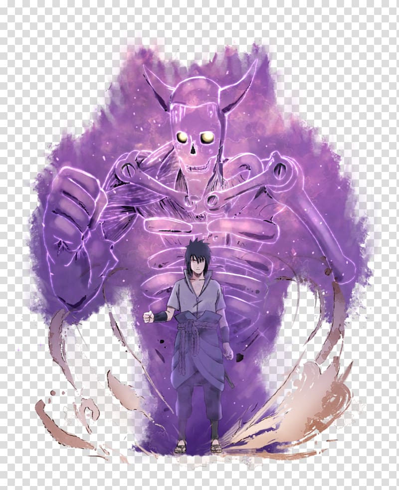 Sasuke Uchiha Itachi Uchiha Naruto Uchiha clan Susanoo-no-Mikoto, skeleton watching tv transparent background PNG clipart