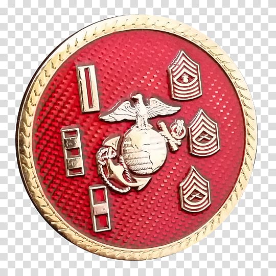 Challenge coin Military United States Marine Corps Badge Marines, military transparent background PNG clipart