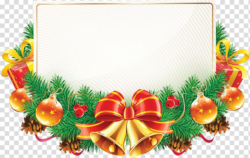 Christmas ornament Frames , amor transparent background PNG clipart