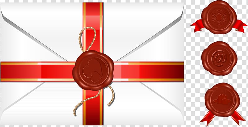 Envelope Sealing wax Postmark, envelope transparent background PNG clipart