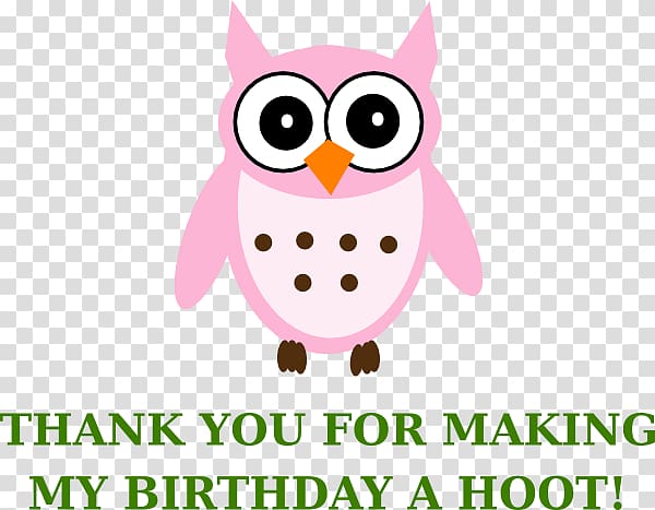 Baby Owls , thank you tag transparent background PNG clipart