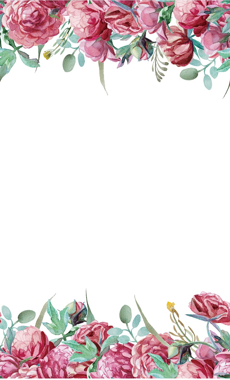 Texture painted flowers transparent background PNG clipart | HiClipart
