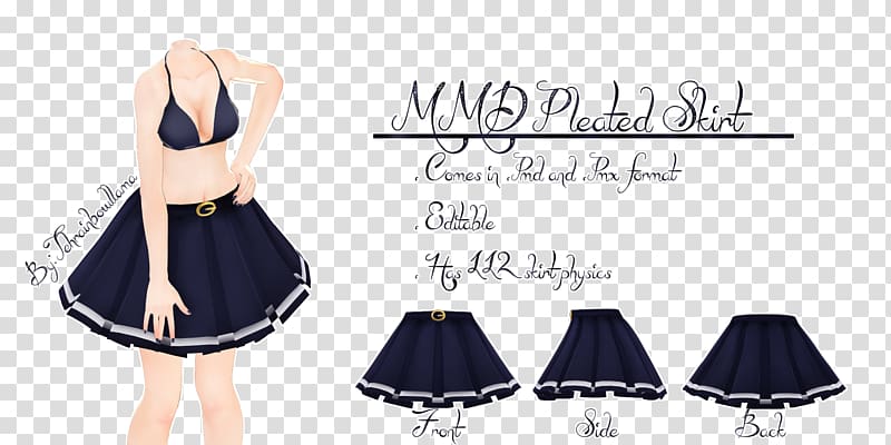 Skirt Clothing Dress Pleat Uniform, dress transparent background PNG clipart