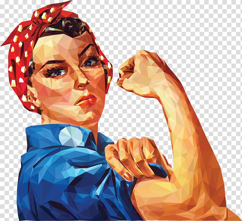 Naomi Parker Fraley We Can Do It! Rosie the Riveter Second World War Zazzle, You Can Do it transparent background PNG clipart
