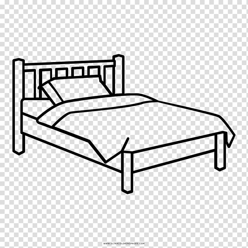 Bedroom Drawing Furniture, bed transparent background PNG clipart