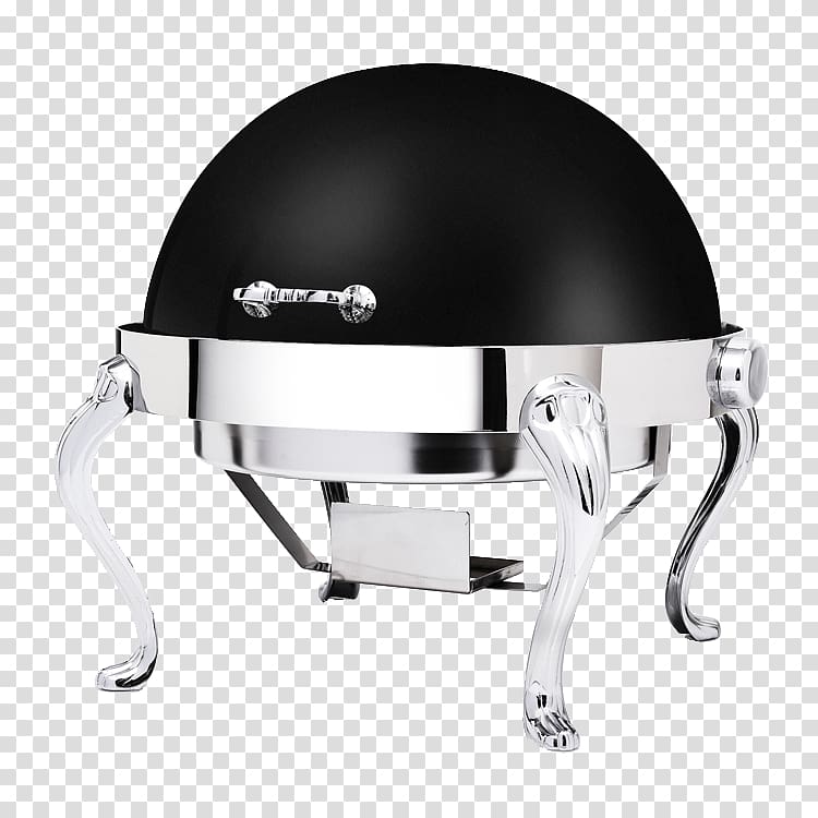 Stainless steel Coating Chafing dish Cookware Accessory, fork and spoon holder cover transparent background PNG clipart