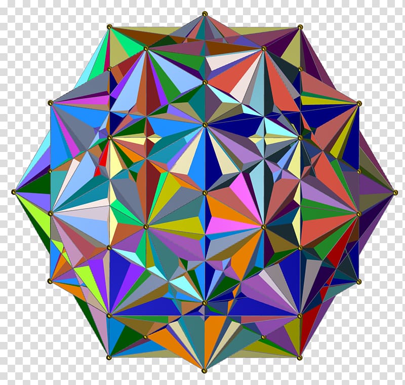 Polytope compound Polyhedron Tesseract Convex hull Vertex, polyhedron transparent background PNG clipart
