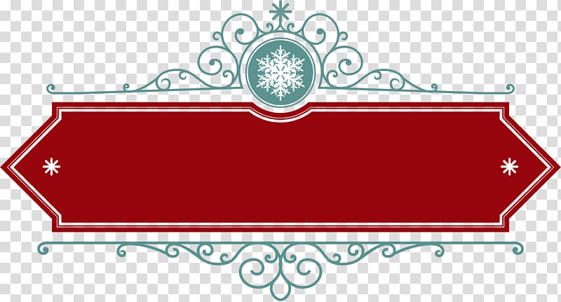 red and green frame illustration, Red banner tag transparent background PNG clipart
