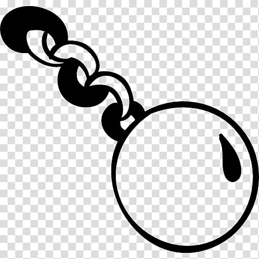 Computer Icons Ball and chain , ghost hand transparent background PNG clipart