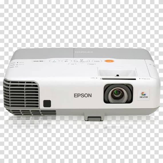 Multimedia Projectors 3LCD Epson PowerLite 905, Projector transparent background PNG clipart