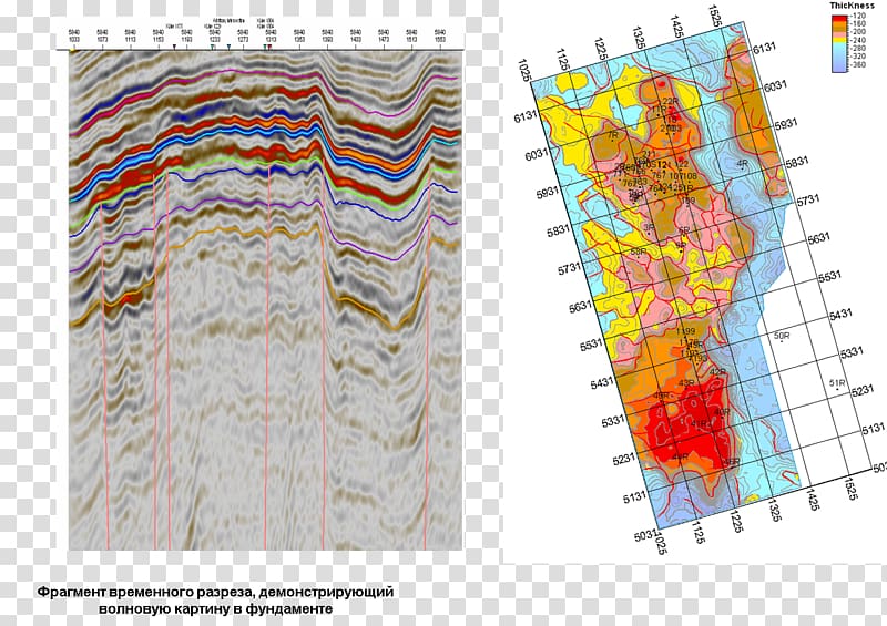 Seismic wave Facies Map Sediment, map transparent background PNG clipart