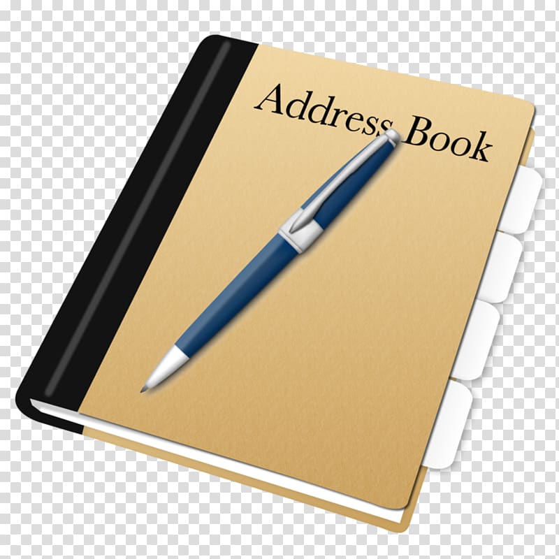 Address book Contact manager Computer Software, adress transparent background PNG clipart