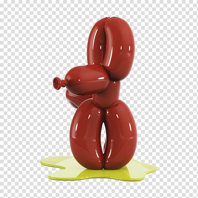 Designer toy Lifestyle store Art Figurine, Pooping balloon dog transparent background PNG clipart