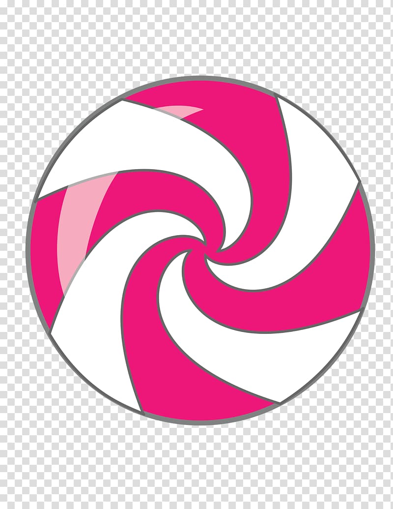 Circle Pink M Logo , u-shaped transparent background PNG clipart