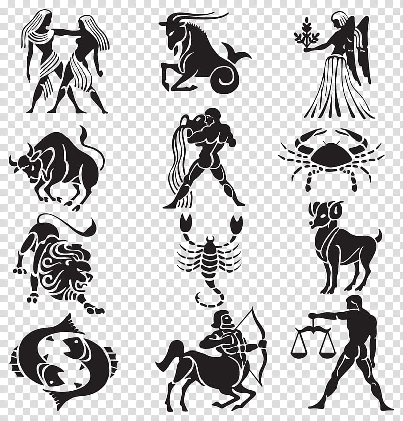 Astrological sign Zodiac Horoscope Astrology , Zodiac transparent background PNG clipart
