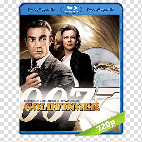 Sean Connery Goldfinger James Bond Film Series Blu-ray disc, james bond transparent background PNG clipart