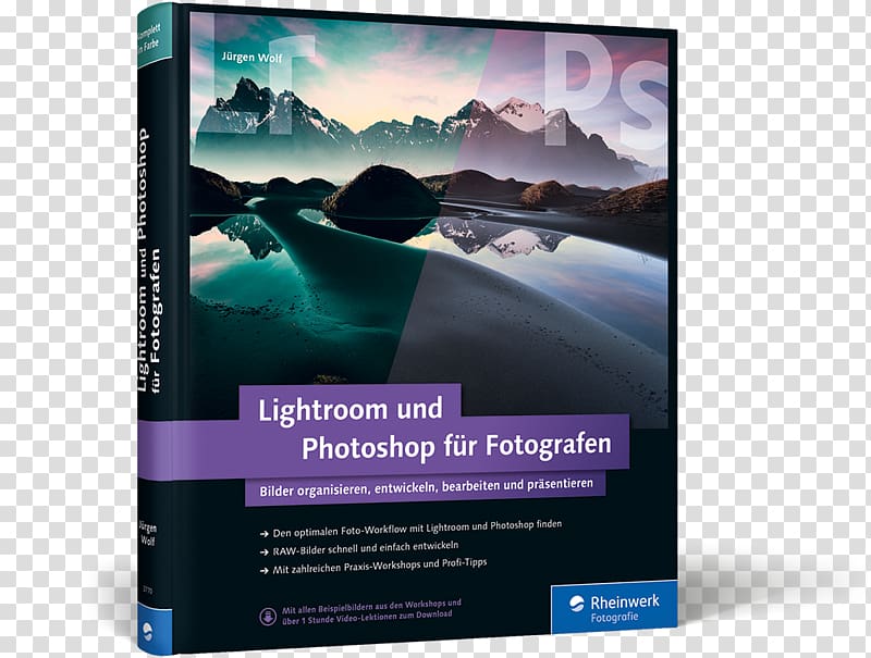 shop für Fotografen Schritt für Schritt zu perfekten Fotos Lightroom 6 und CC: Bilder korrigieren, optimieren und verwalten shop CC: Pour PC et Mac shop Lightroom 6 und CC: Das umfassende Handbuch, book transparent background PNG clipart