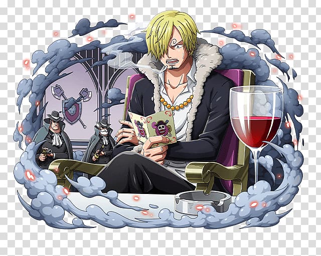 Vinsmoke Sanji Monkey D. Luffy One Piece Treasure Cruise Roronoa Zoro Tony Tony Chopper, one piece transparent background PNG clipart