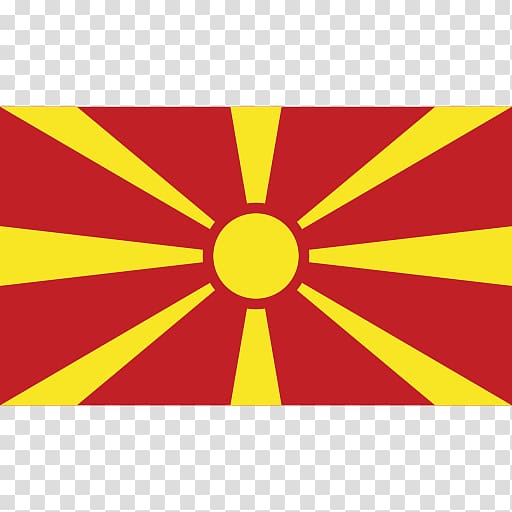 Macedonia (FYROM) Flag of the Republic of Macedonia , flag transparent background PNG clipart