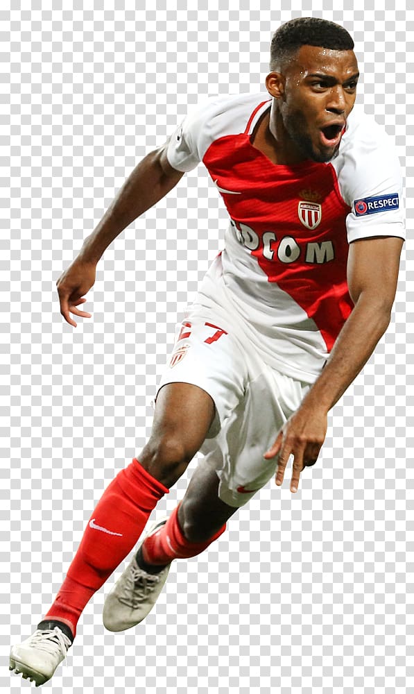Thomas Lemar AS Monaco FC Football player Rendering, footy render transparent background PNG clipart