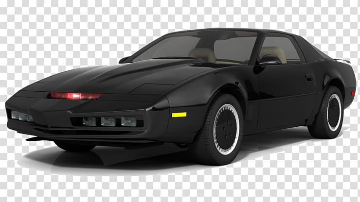 empty black coupe illustration, K.I.T.T. KARR Michael Knight Pontiac Firebird Car, Knight Rider transparent background PNG clipart