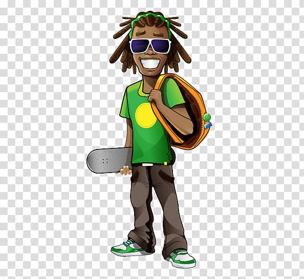 Rastafari Cartoon Reggae Others Transparent Background PNG Clipart HiClipart