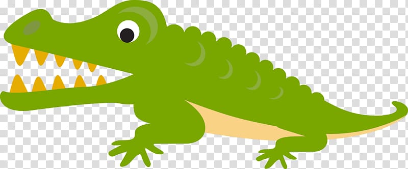 Alligator Crocodile Cartoon Illustration, Green crocodile cartoon transparent background PNG clipart
