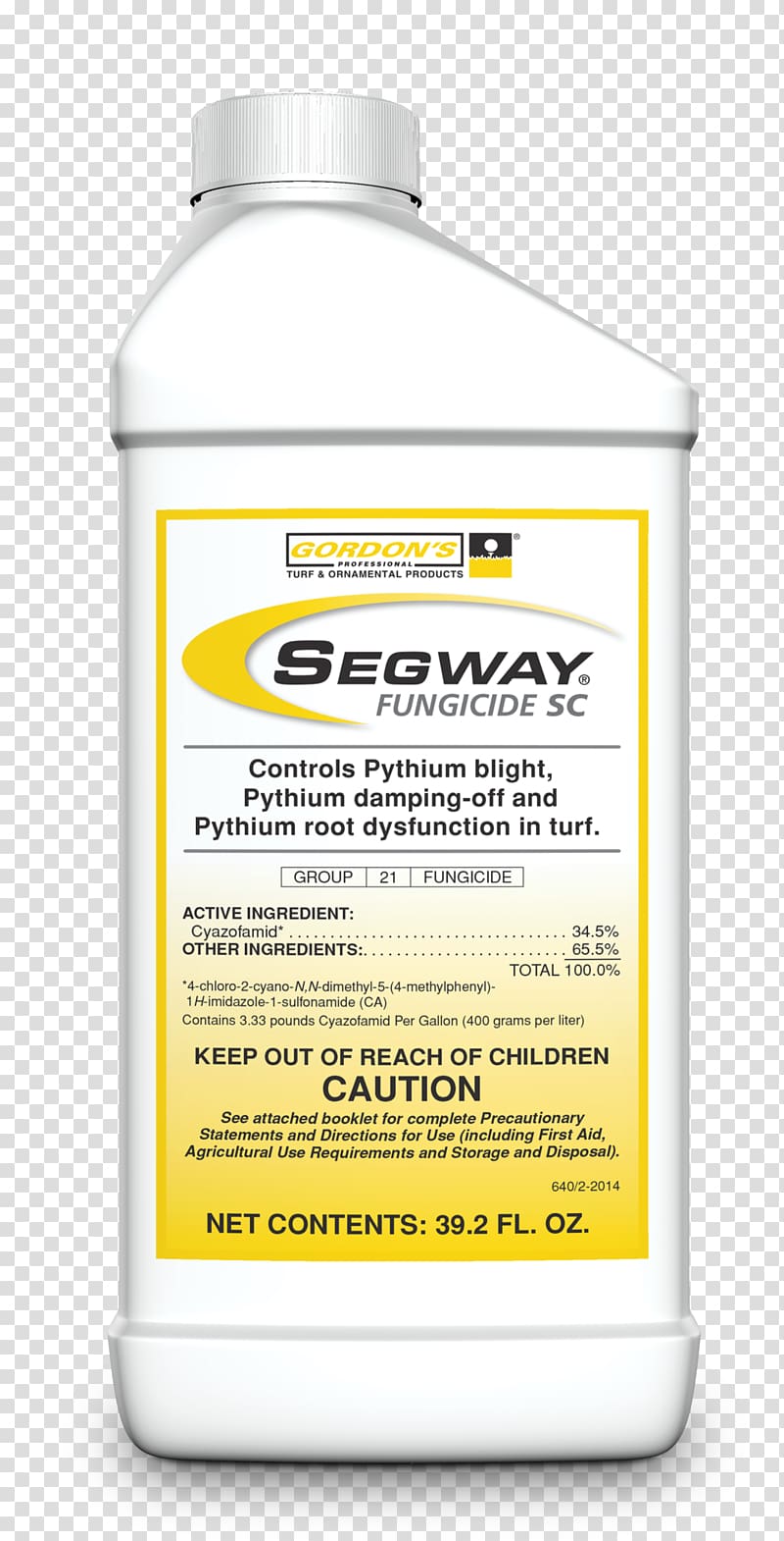Fungicide Segway PT South Carolina Pythium Brand, aloft transparent background PNG clipart