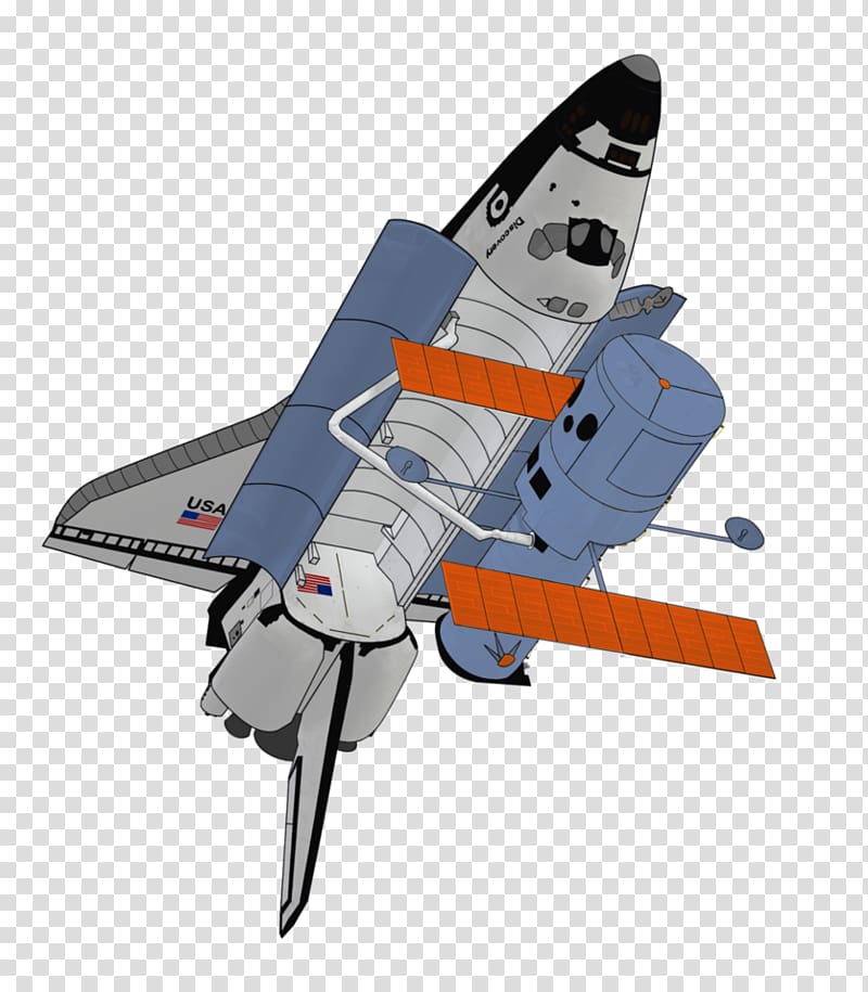 Military aircraft Airplane Space Shuttle Discovery, space shuttle transparent background PNG clipart