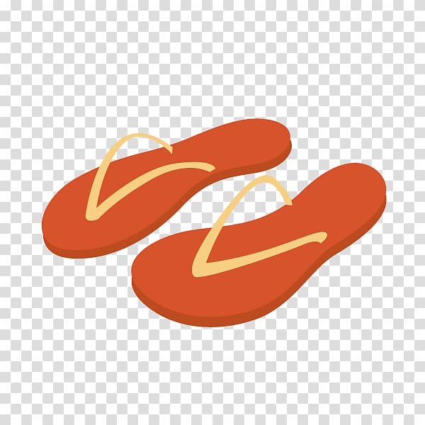 Slipper Flip-flops Shoe, Cartoon sandals transparent background PNG clipart