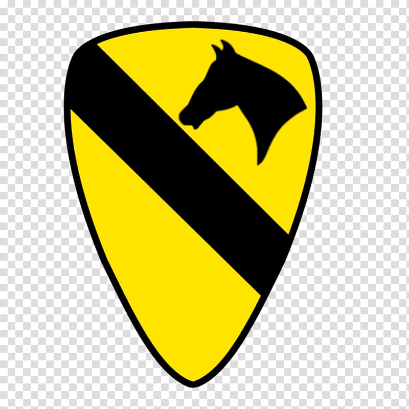 Fort Hood Combat Aviation Brigade, 1st Cavalry Division United States Army Shoulder sleeve insignia, insignia transparent background PNG clipart