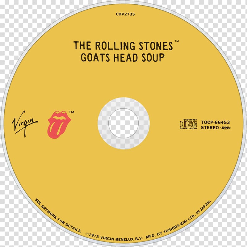Compact disc Get Yer Ya-Ya\'s Out! The Rolling Stones in Concert Goats Head Soup Music, The rolling stones transparent background PNG clipart