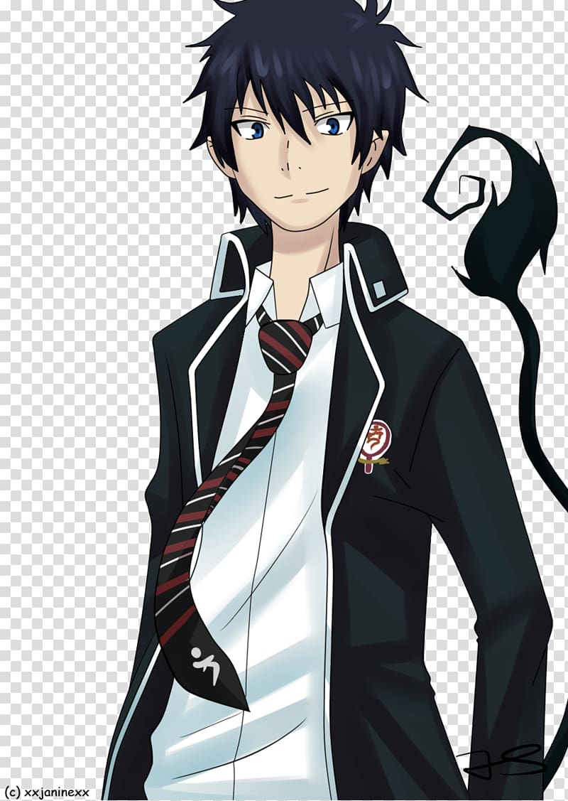 Rin Okumura Blue Exorcist YouTube Fan art, Manga boy transparent background PNG clipart