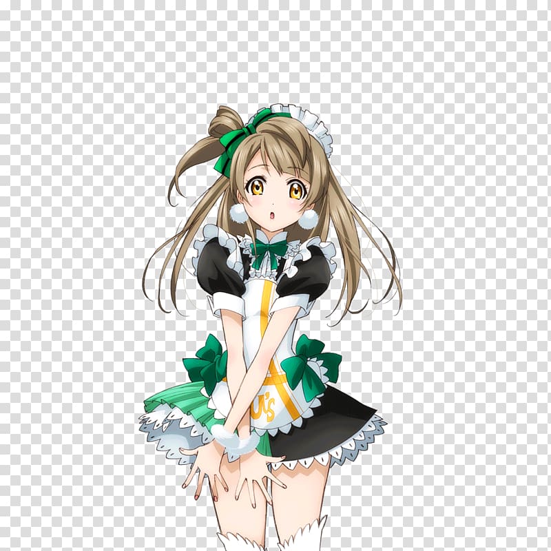 Kotori Minami Love Live! School Idol Festival Cosplay Costume Maid, cosplay transparent background PNG clipart