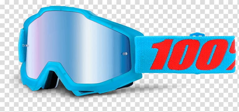 Goggles Lens Mirror Blue Cyan, tearing transparent background PNG clipart