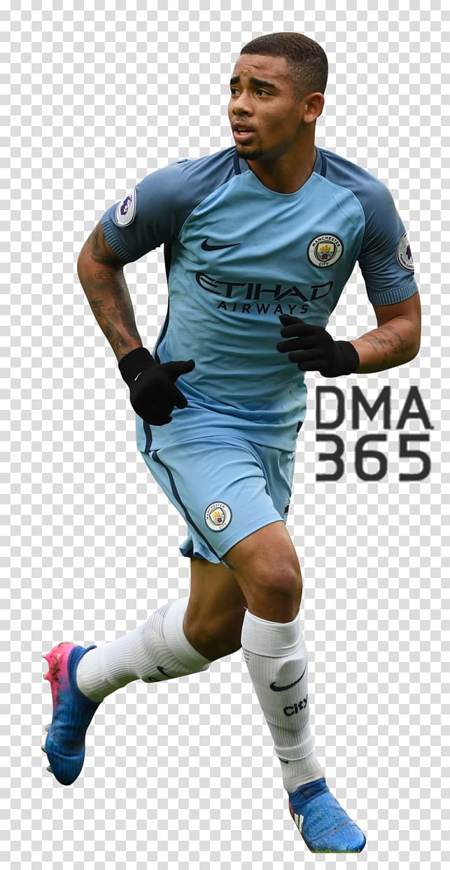 Gabriel Jesus Manchester City F.C. Football player Sport, football transparent background PNG clipart