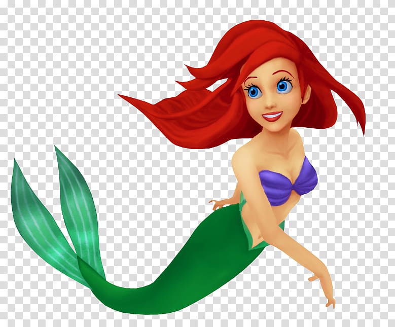 Kingdom Hearts II Ariel The Little Mermaid Kingdom Hearts: Chain of Memories, pink singer transparent background PNG clipart