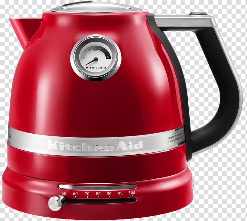 KitchenAid Kettle Blender Mixer Small appliance, kettle transparent background PNG clipart