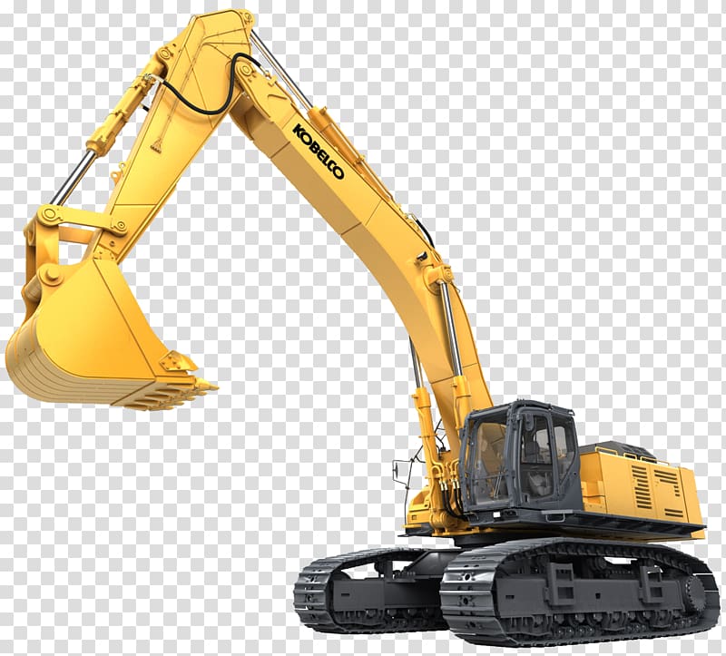 Kobelco Construction Machinery America Compact excavator Heavy Machinery, excavator transparent background PNG clipart
