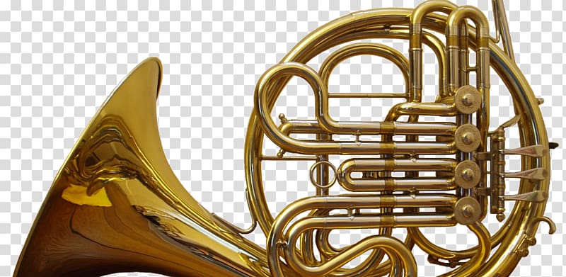 French Horns Musical Instruments Brass Instruments Natural horn, musical instruments transparent background PNG clipart