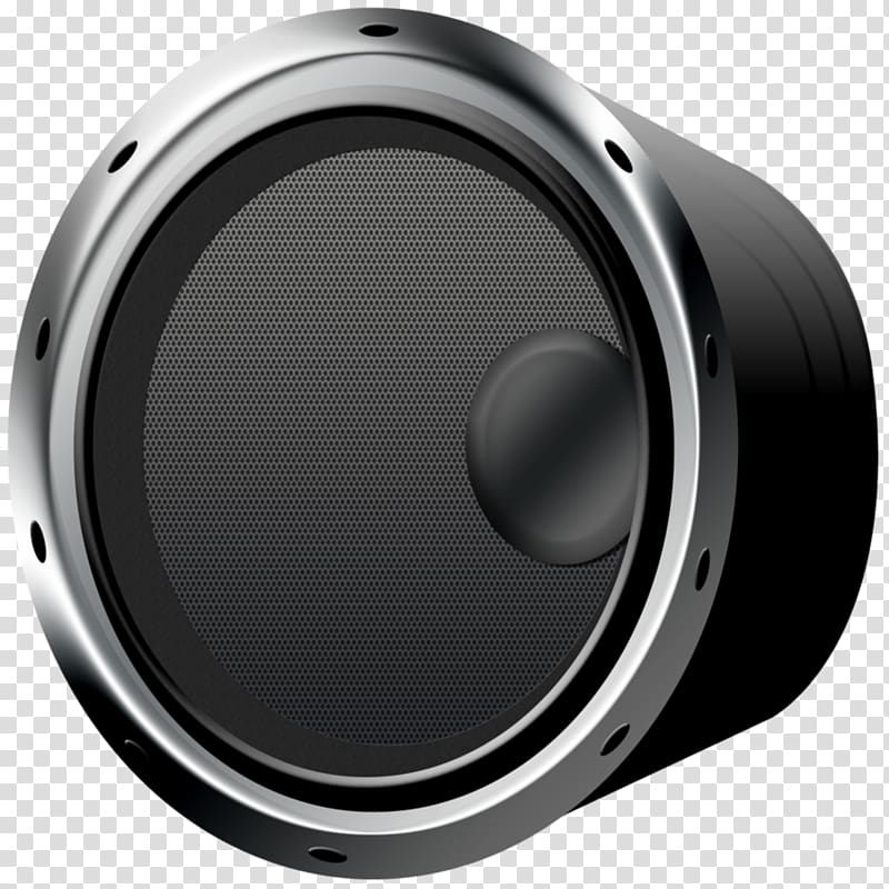 Audio speakers transparent background PNG clipart