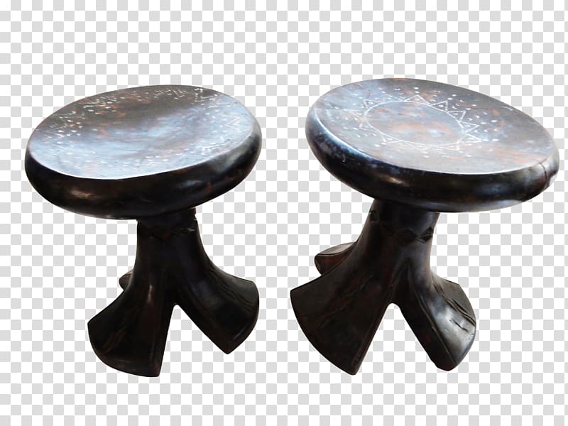 Table Furniture Bar stool Bamileke people, square stool transparent background PNG clipart