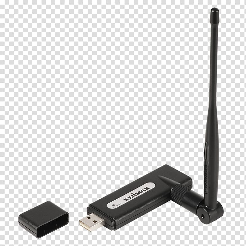 Wireless Access Points Adapter Wireless repeater Edimax, Wireless Network Interface Controller transparent background PNG clipart