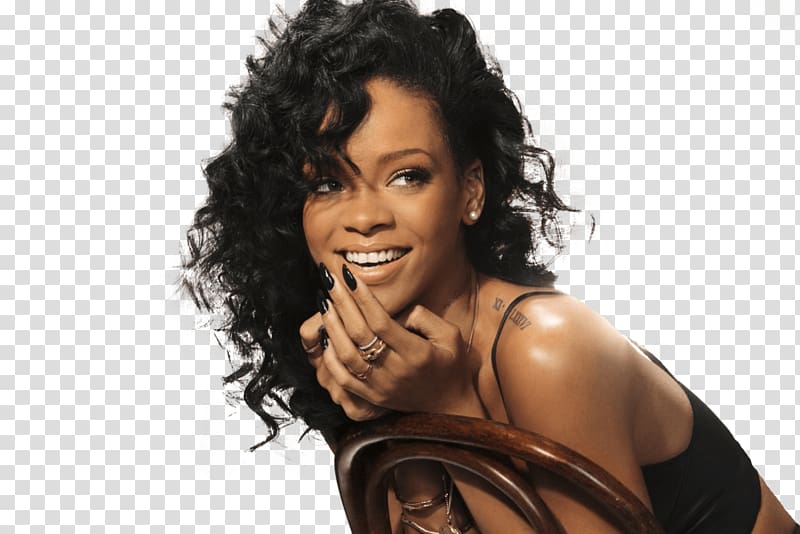 Rihanna, Rihanna Chair Face transparent background PNG clipart